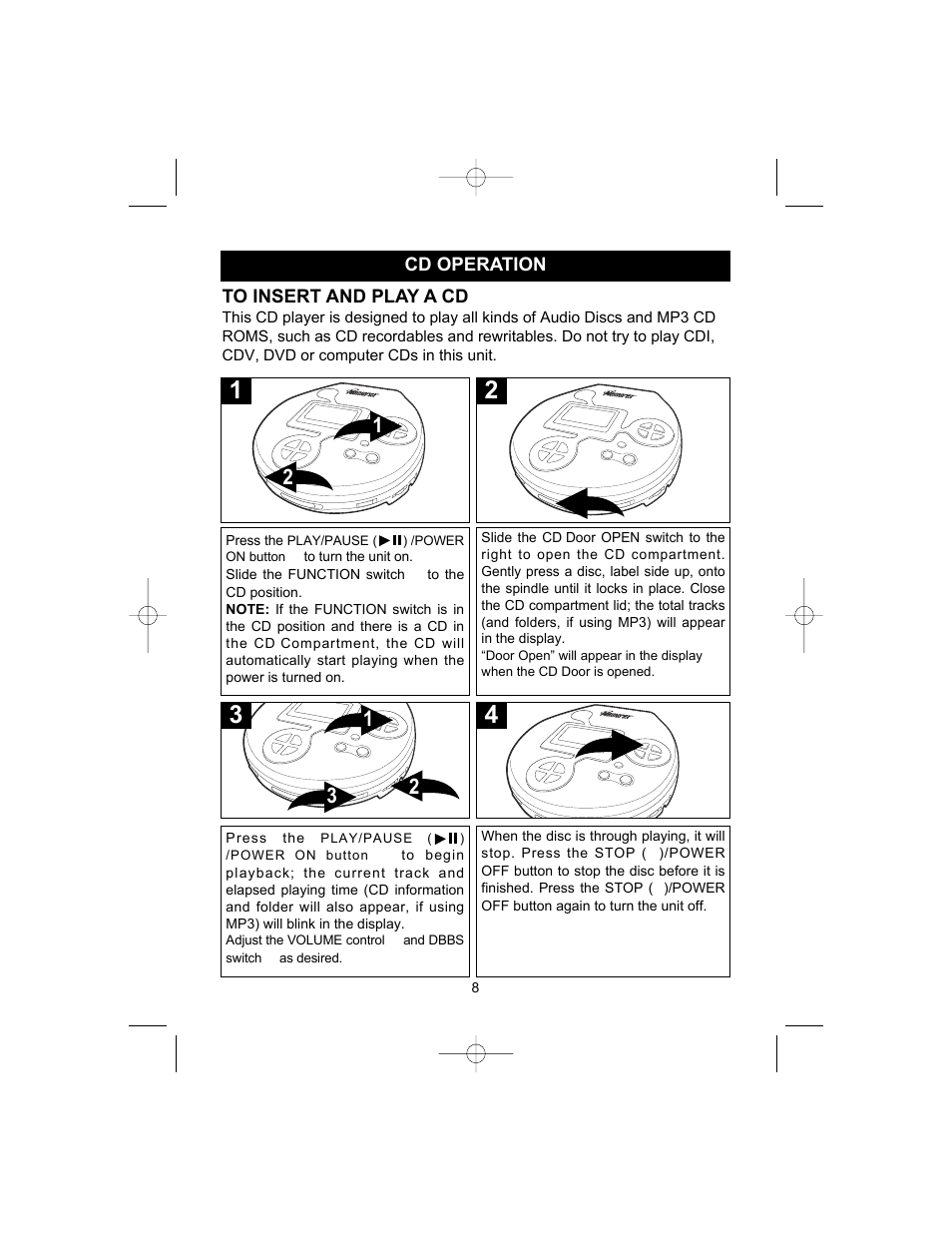 Memorex MPD8857 User Manual | Page 9 / 24