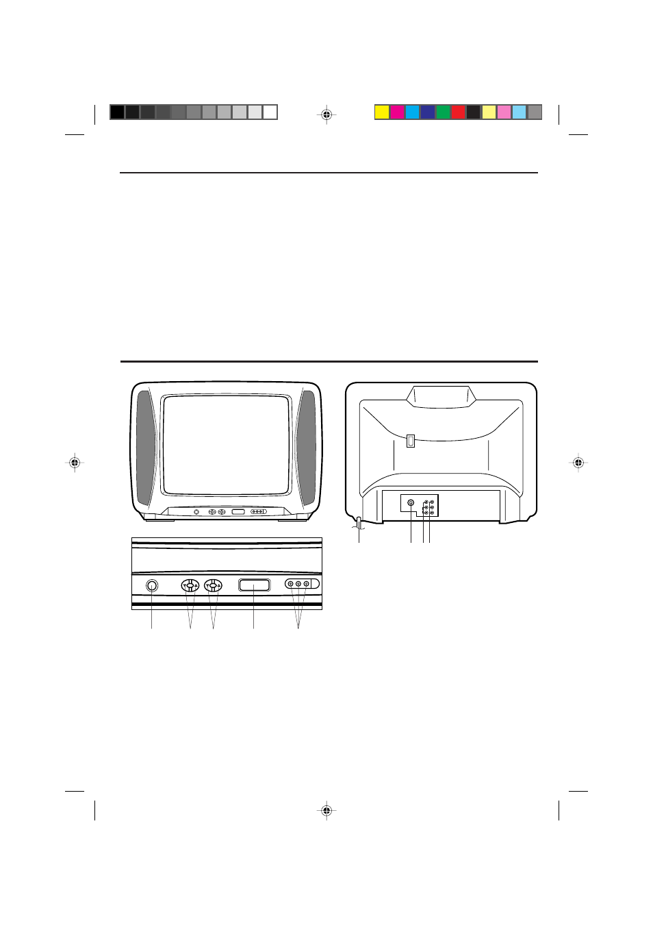 Features location of controls, Front back | Memorex MT1120A User Manual | Page 4 / 13