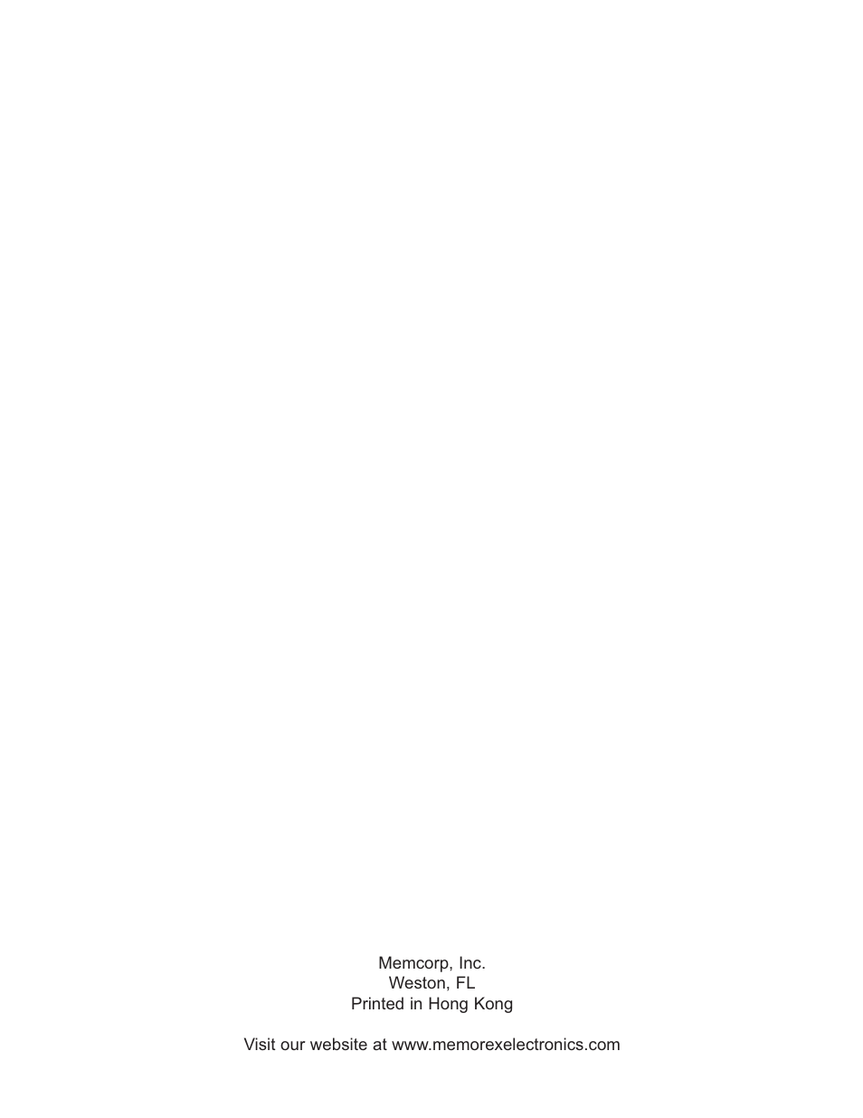 Memorex MT2024 User Manual | Page 36 / 36
