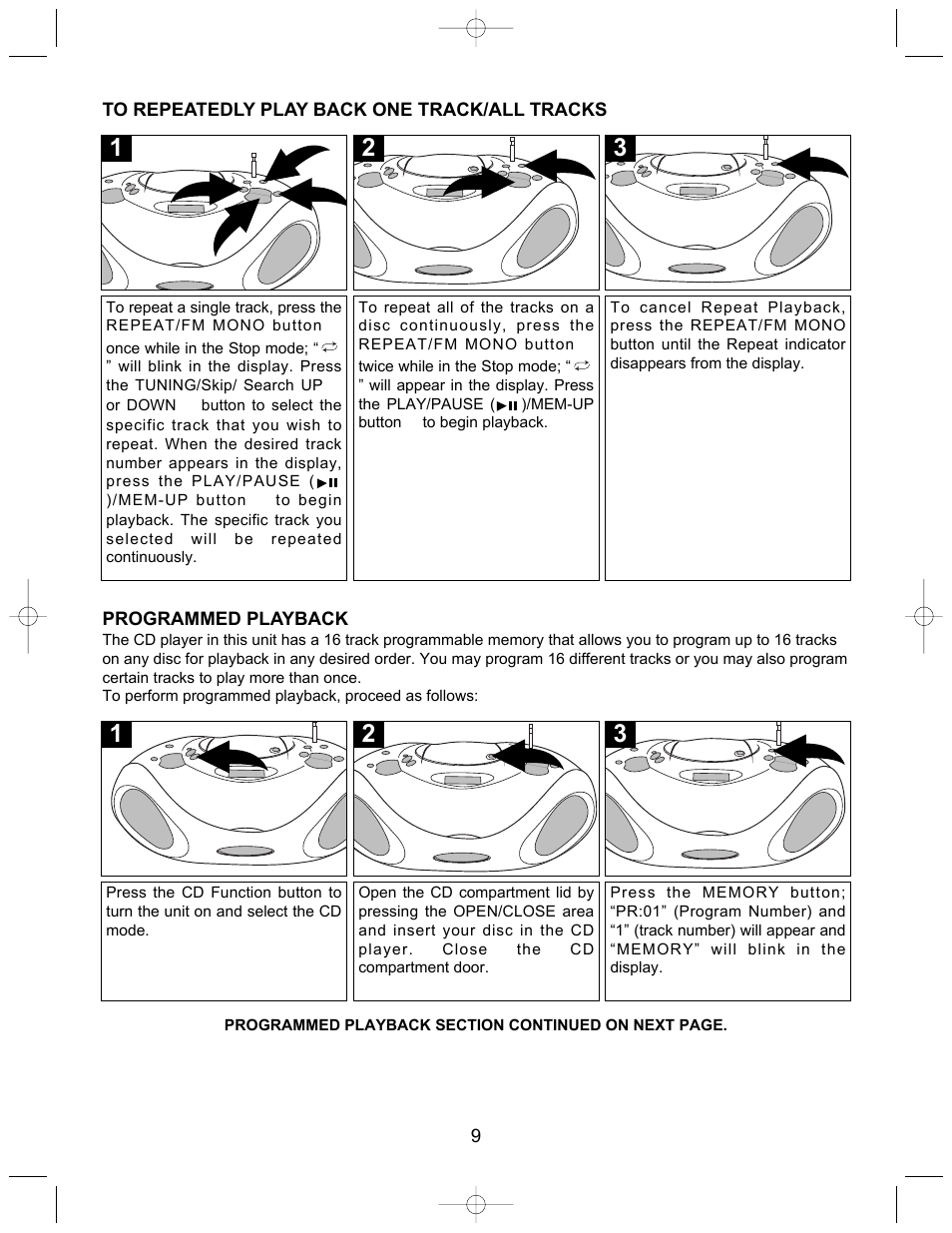 Memorex MP3830O User Manual | Page 10 / 14