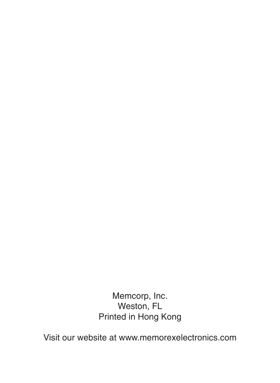 Memorex MD6441 User Manual | Page 19 / 19