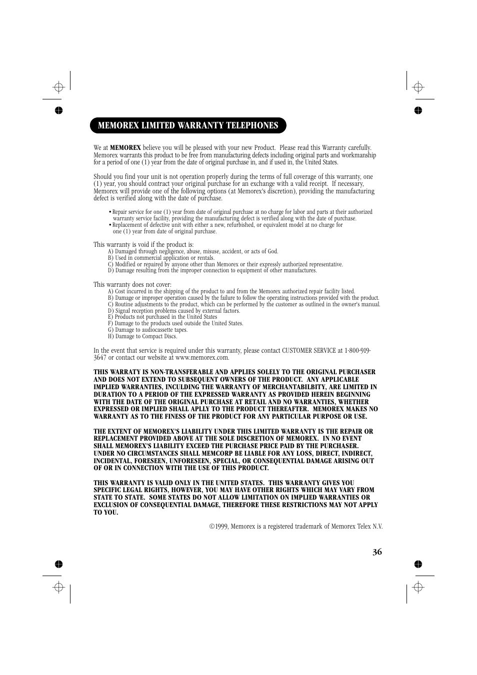 Memorex MPH6929 User Manual | Page 41 / 42