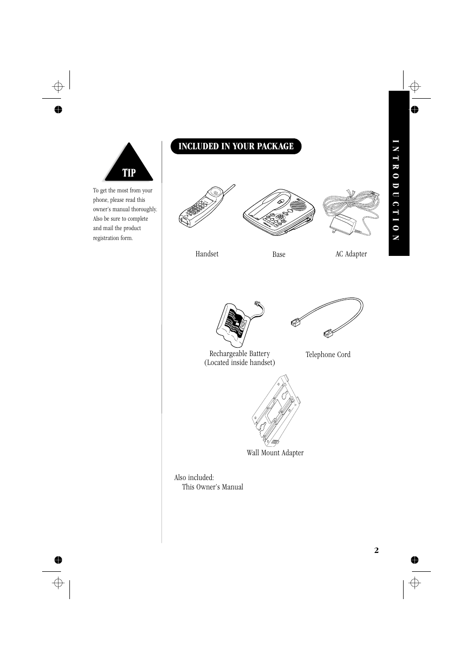 Included in your package | Memorex MPH6929 User Manual | Page 7 / 42
