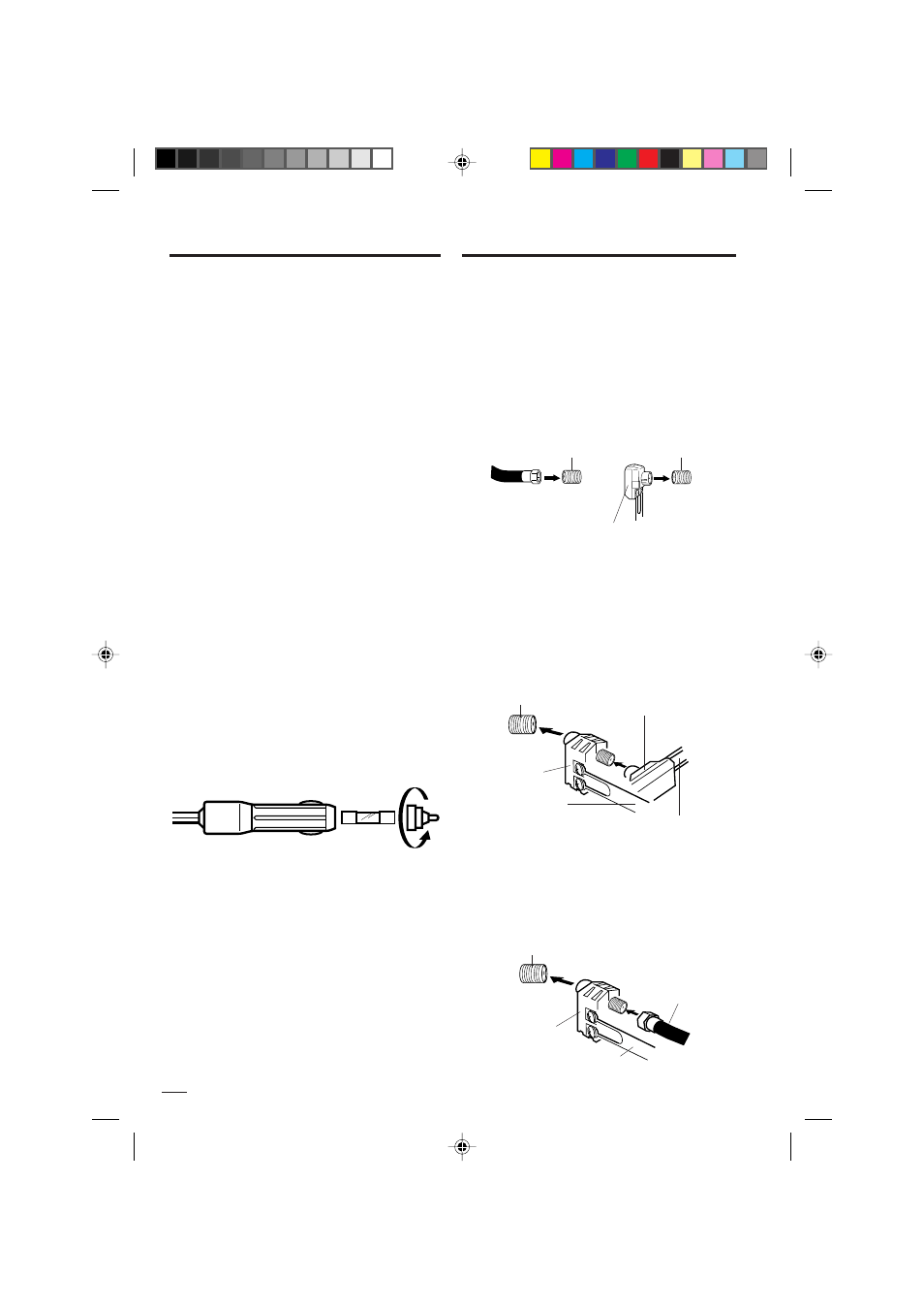 Fuente de alimentación, Conexiones de la antena | Memorex MVD2009CB User Manual | Page 58 / 92