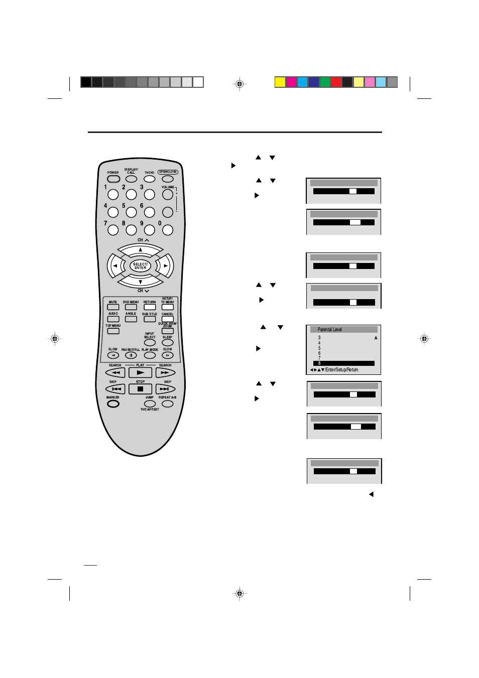 Cambio del nivel de restricciones para menores | Memorex MVD2009CB User Manual | Page 84 / 92