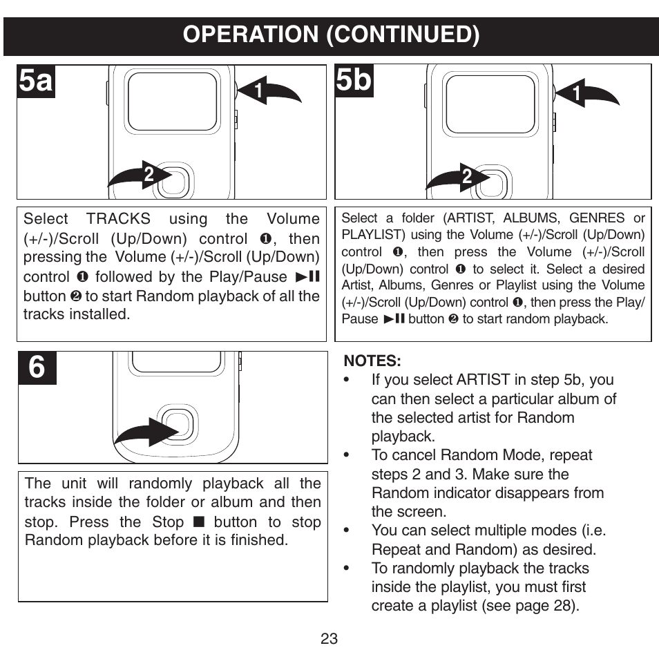 Operation (continued) | Memorex MHD8015 User Manual | Page 24 / 41
