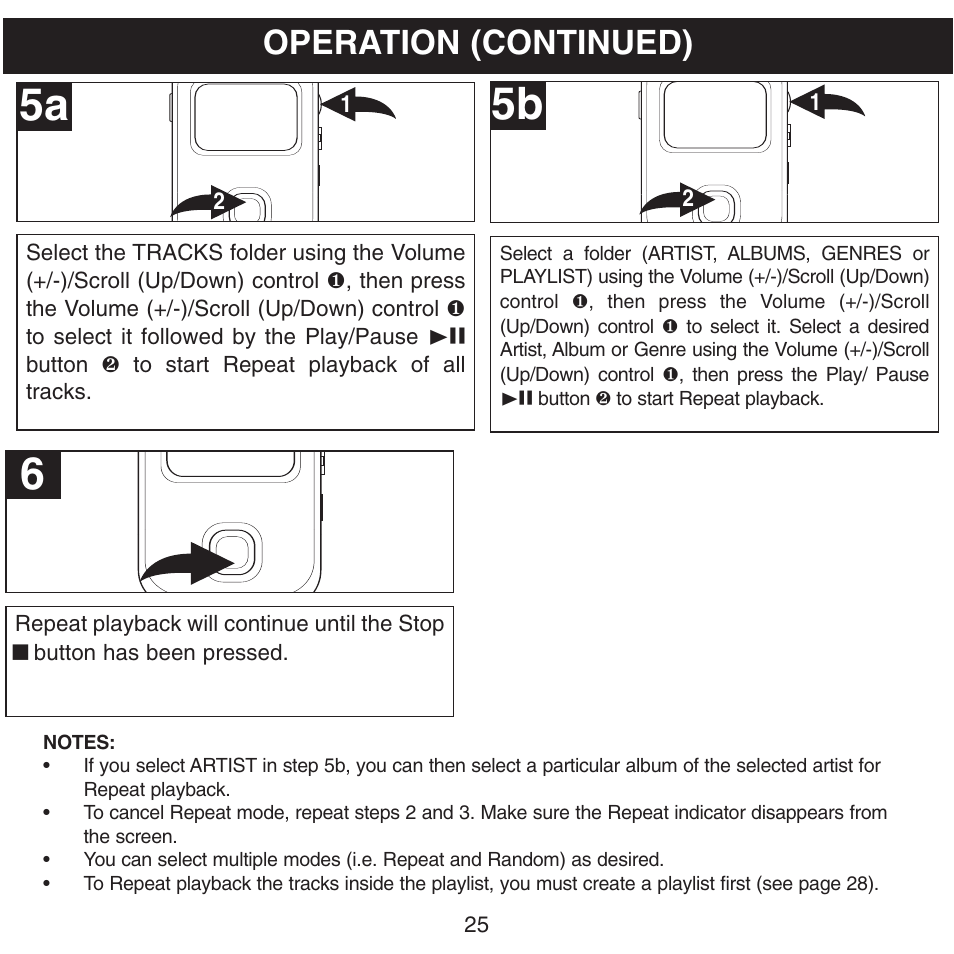 Operation (continued) | Memorex MHD8015 User Manual | Page 26 / 41