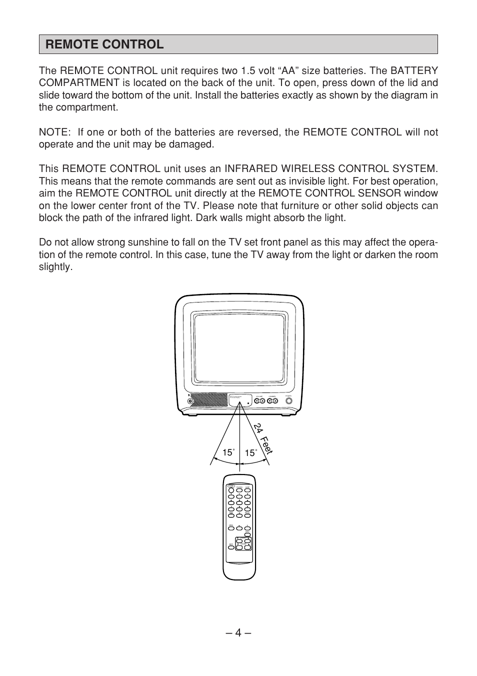 Remote control | Memorex MT1091 User Manual | Page 5 / 20