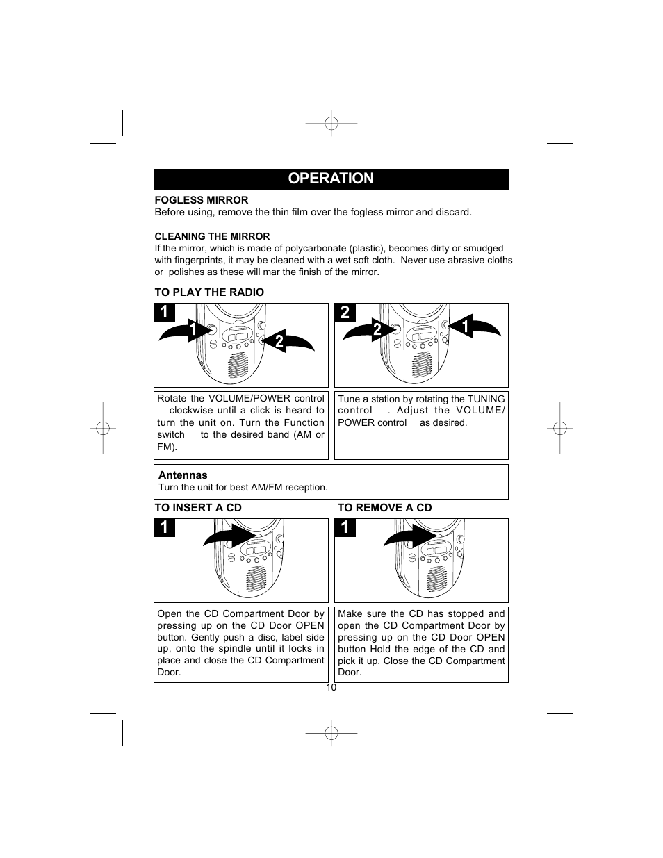Memorex MC1003 User Manual | Page 11 / 21