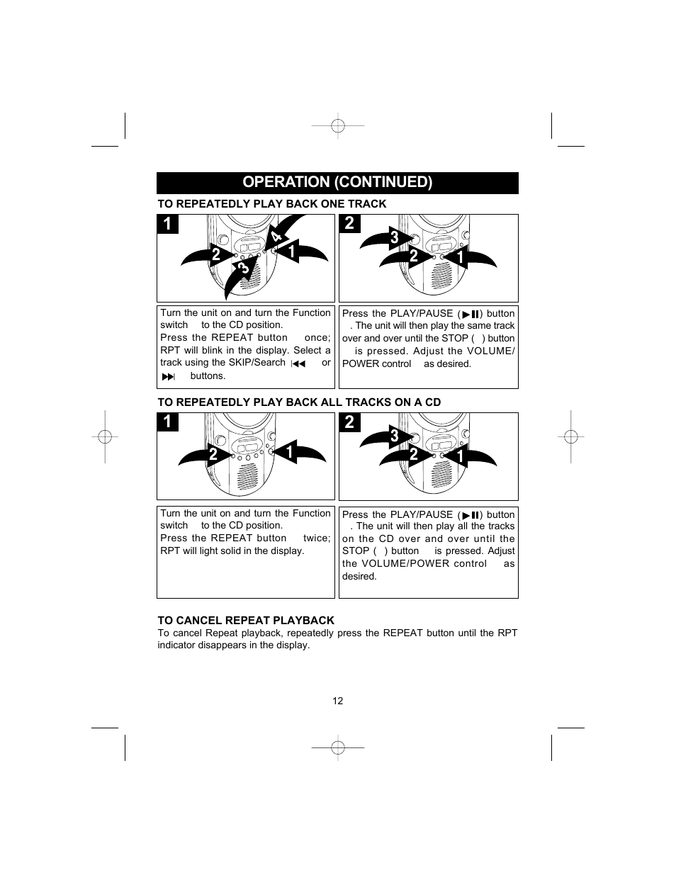 Memorex MC1003 User Manual | Page 13 / 21
