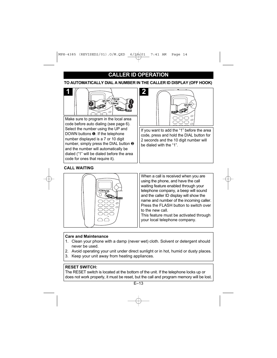 Memorex MPH4385 User Manual | Page 15 / 18