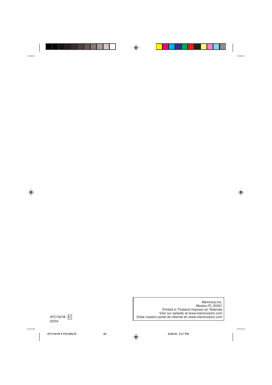Memorex MVR4051/MVR4052 User Manual | Page 28 / 28