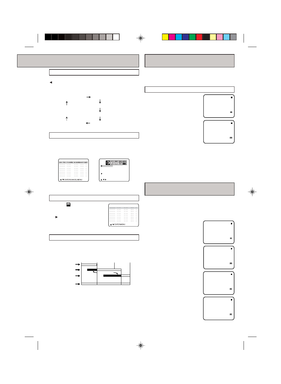 Using zero return, Timer recording, Using the real time tape counter | Press the call button, Begin playback or recording, Press the stop button | Memorex MVT2194 User Manual | Page 22 / 56