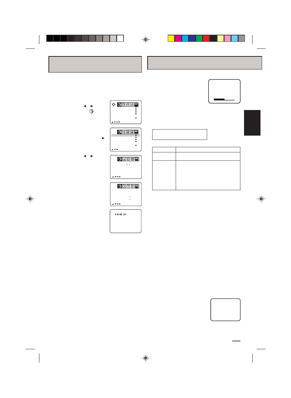 Operacion del tv, Ajuste del reloj manual, Esp añol | Memorex MVT2194 User Manual | Page 41 / 56