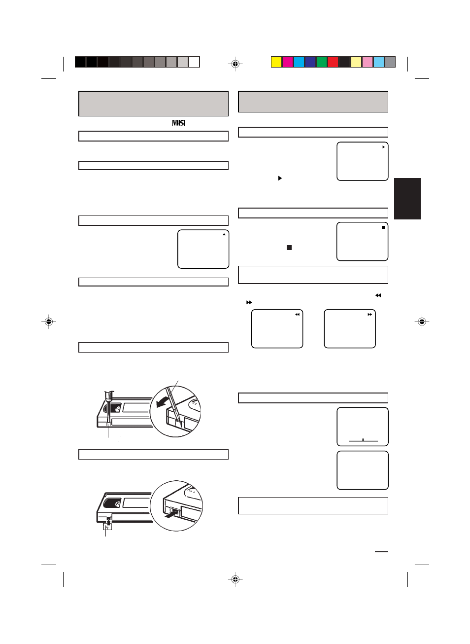 Reproduccion, Colocacion y extraccion | Memorex MVT2194 User Manual | Page 47 / 56