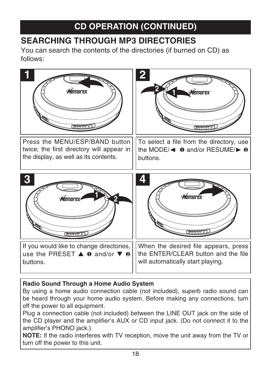 Memorex MPD8859 User Manual | Page 19 / 24