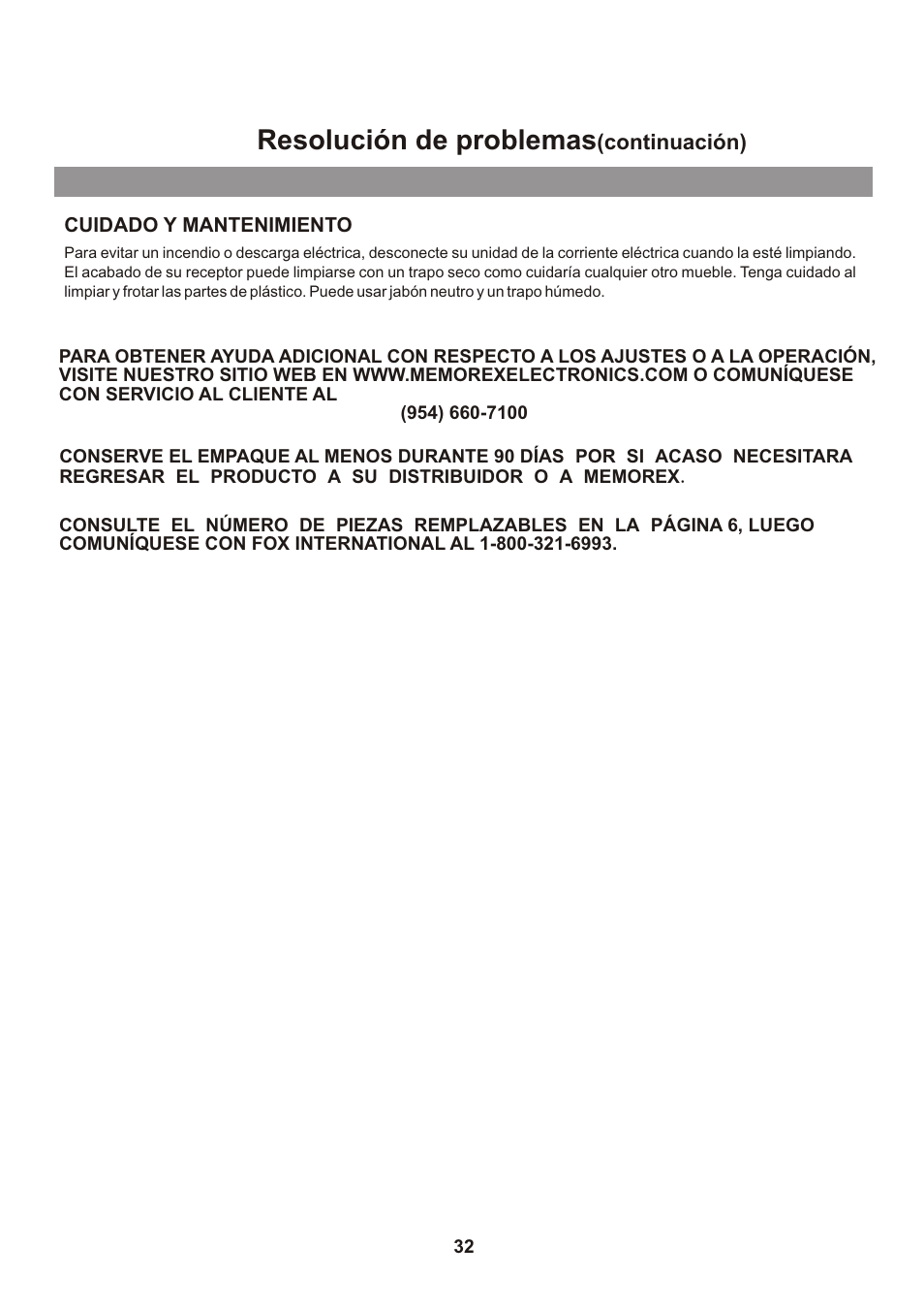 页面 33, Resolución de problemas | Memorex mt2026D User Manual | Page 68 / 71