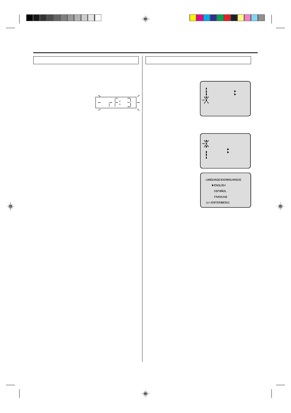 Setting the video channel, Setting the language | Memorex MVD4541 User Manual | Page 14 / 68