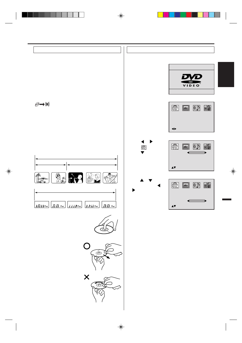 Disc playback operation, Englishenglish, Disc | Setting setup language | Memorex MVD4541 User Manual | Page 23 / 68