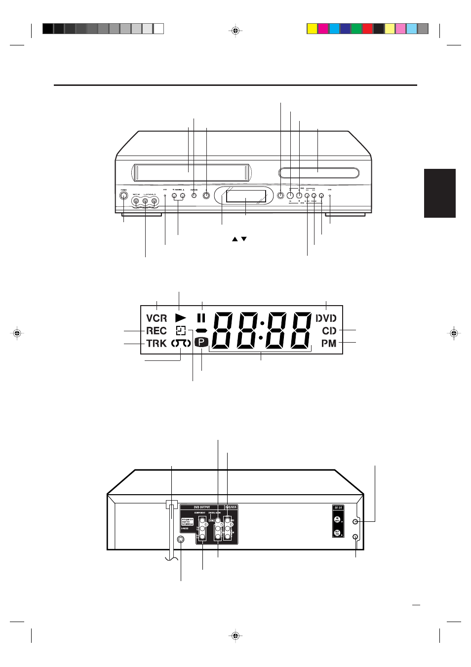 Partes y sus funciones, Esp añol | Memorex MVD4541 User Manual | Page 41 / 68