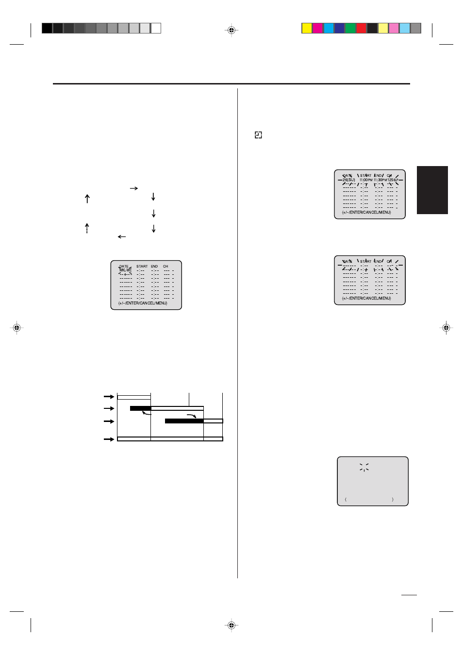 Grabacion, Esp añol, Caso especial de grabación por temporizador | Superposición de programas de temporizador | Memorex MVD4541 User Manual | Page 55 / 68