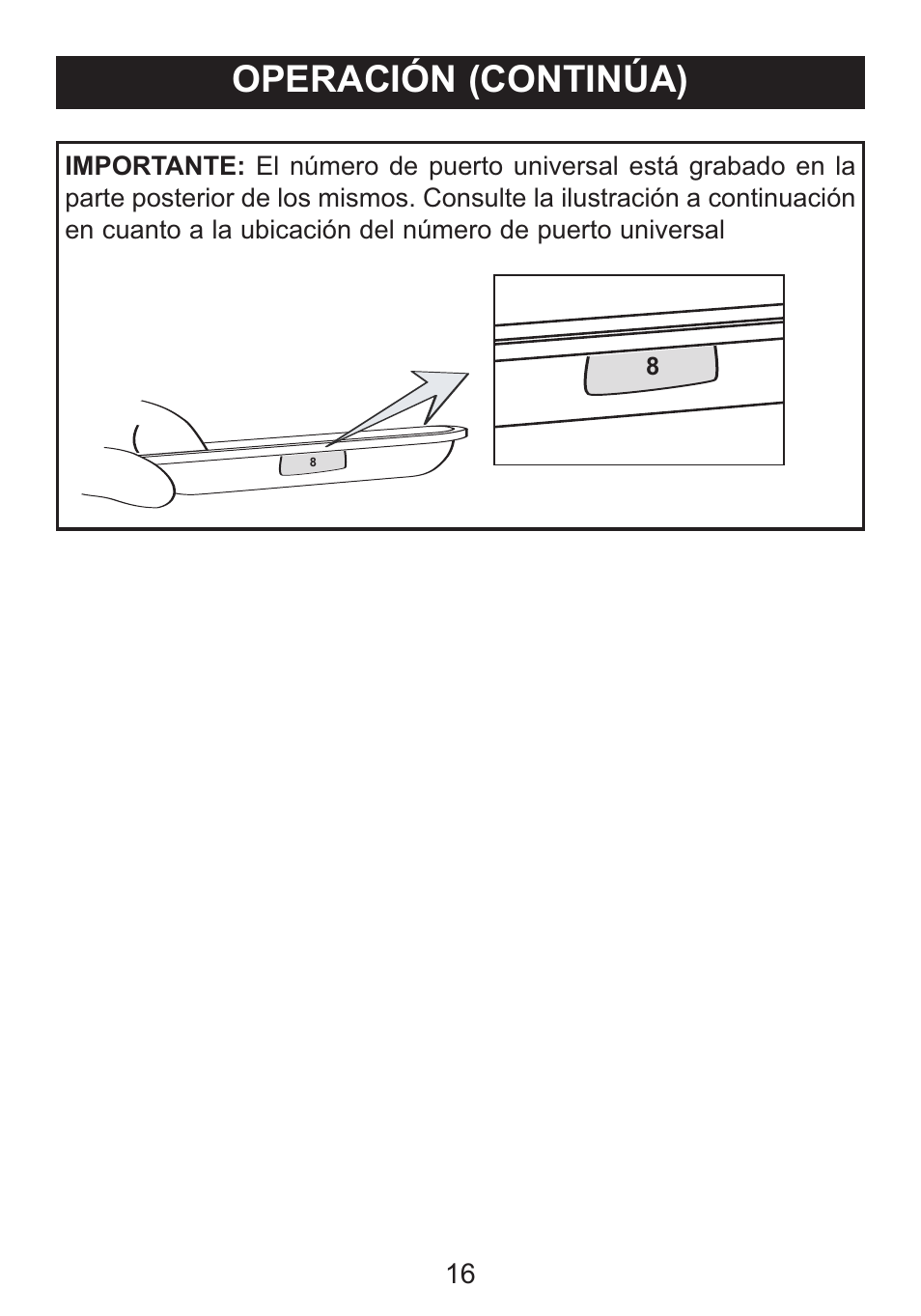 Operación (continúa) | Memorex M12001 User Manual | Page 37 / 42