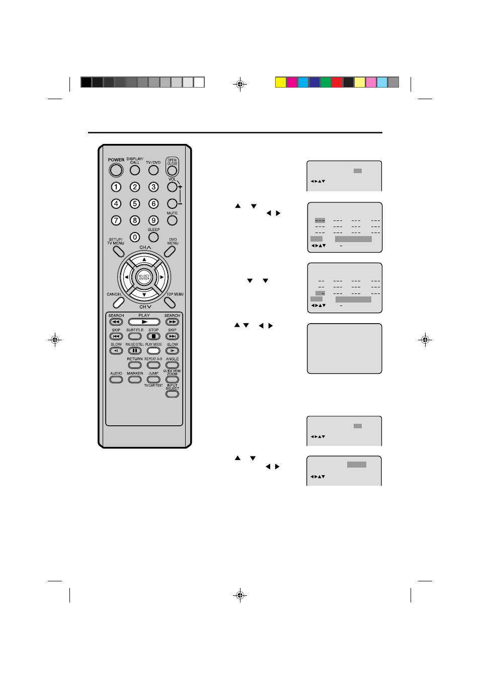 32 program playback/random playback (cd), Program playback, Random playback | Memorex MVD2113 User Manual | Page 32 / 104