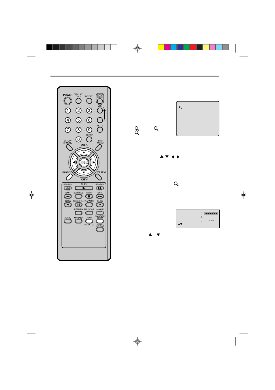 Zoom / búsqueda de la escena deseada | Memorex MVD2113 User Manual | Page 82 / 104