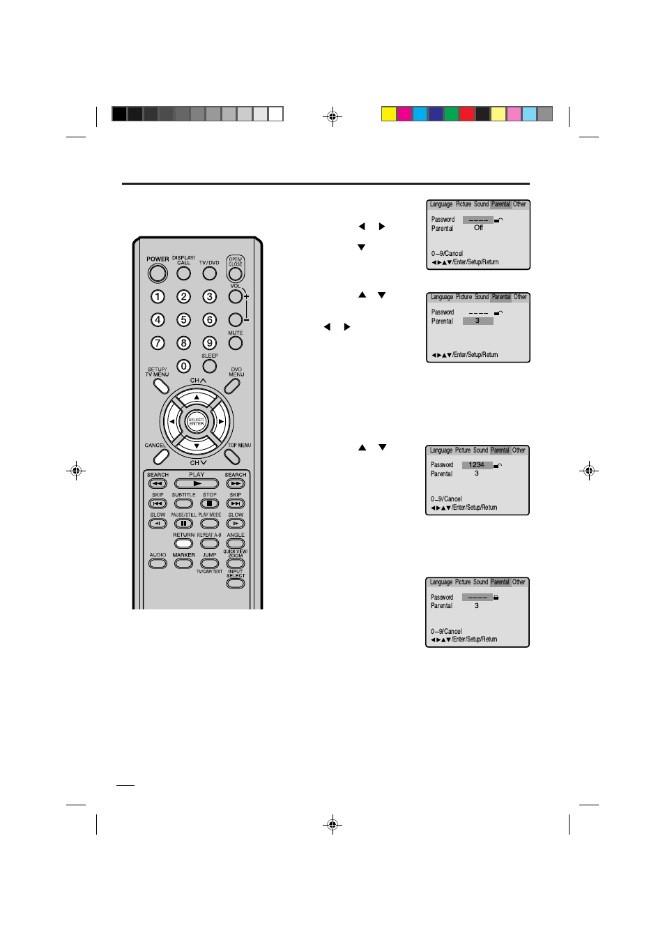 Ajuste de restricciones para menores | Memorex MVD2113 User Manual | Page 90 / 104