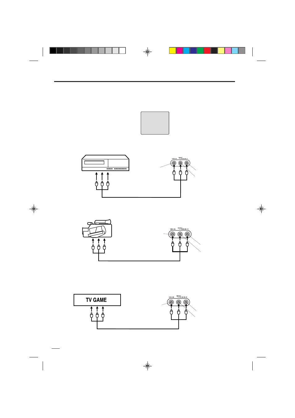 Conexiones de toma audio/video, Continuacion) | Memorex MVD2113 User Manual | Page 98 / 104