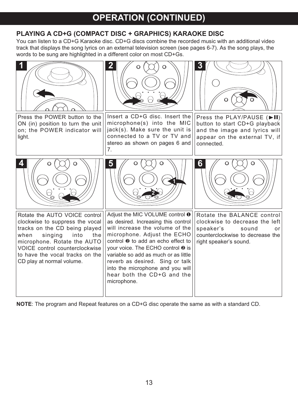 Operation (continued) | Memorex MKS2115 User Manual | Page 14 / 38