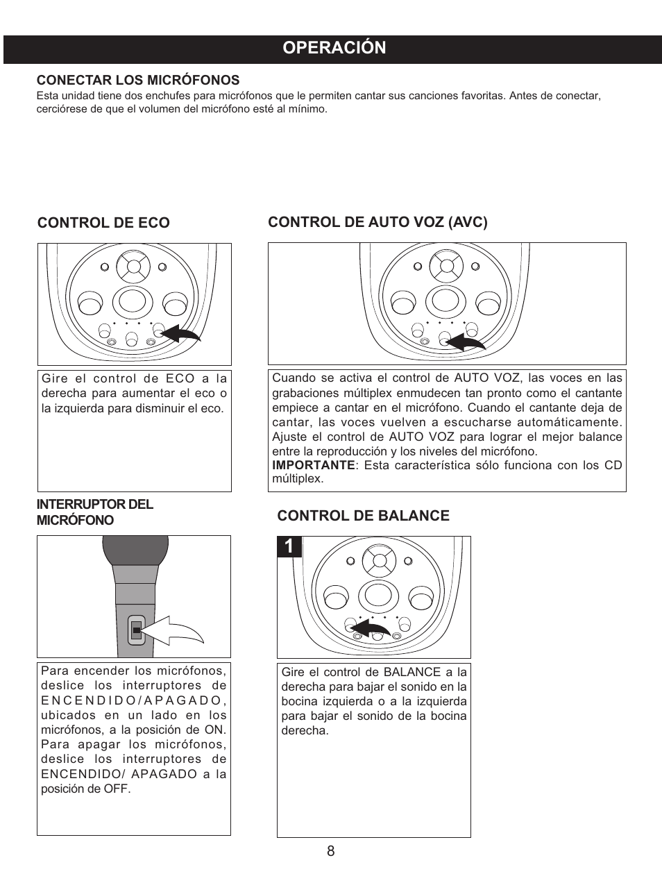 Operación | Memorex MKS2115 User Manual | Page 28 / 38