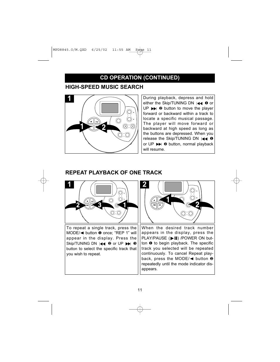 Memorex MPD8845 User Manual | Page 12 / 24