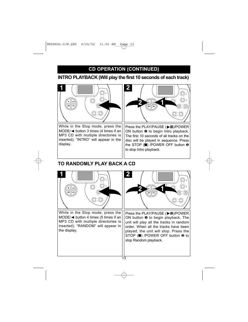 Memorex MPD8845 User Manual | Page 14 / 24
