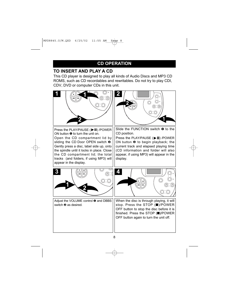 Memorex MPD8845 User Manual | Page 9 / 24