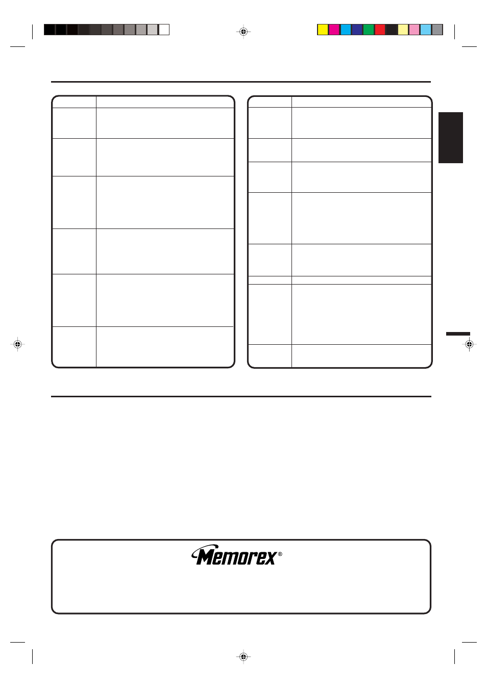 Troubleshooting guide, Specifications, English | Accessories | Memorex DT1900-C User Manual | Page 11 / 32