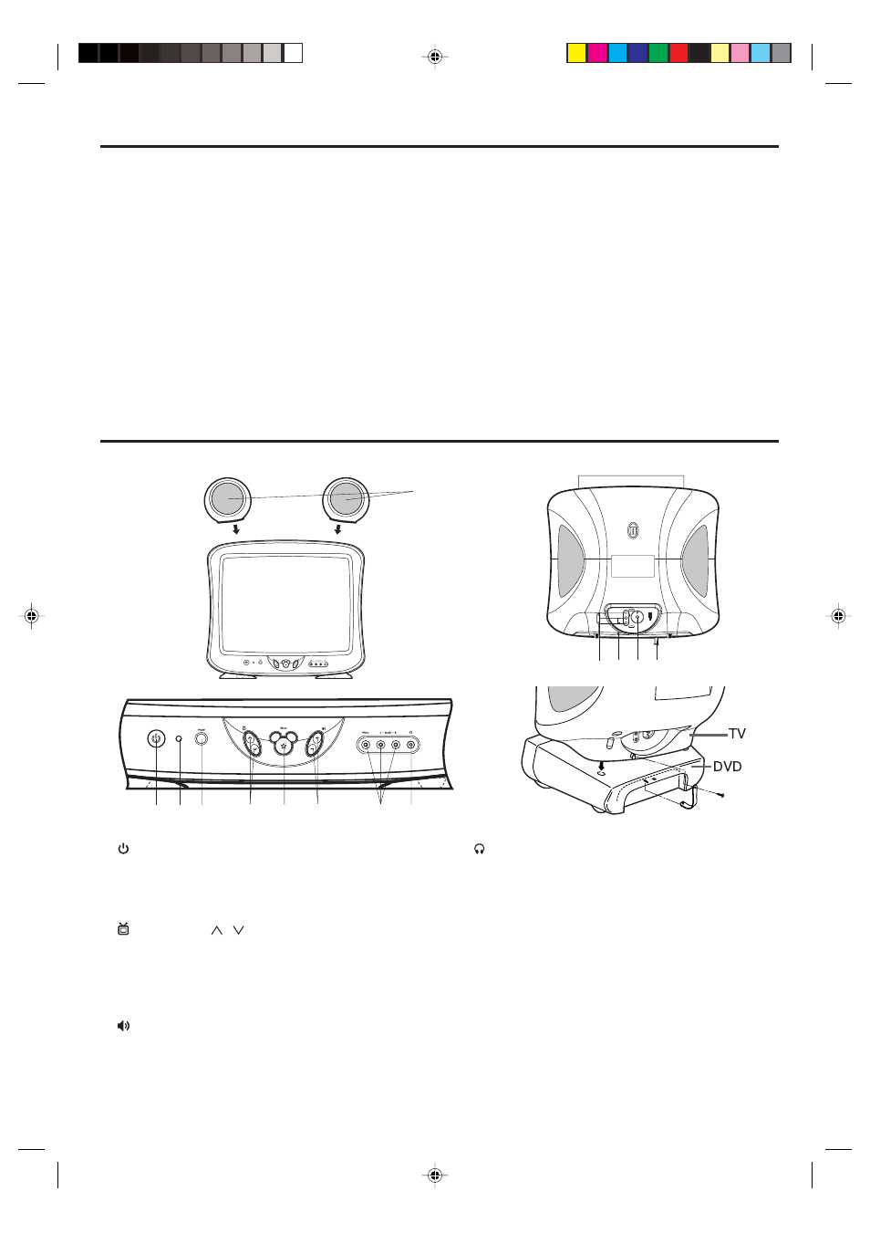 Features location of controls | Memorex DT1900-C User Manual | Page 4 / 32