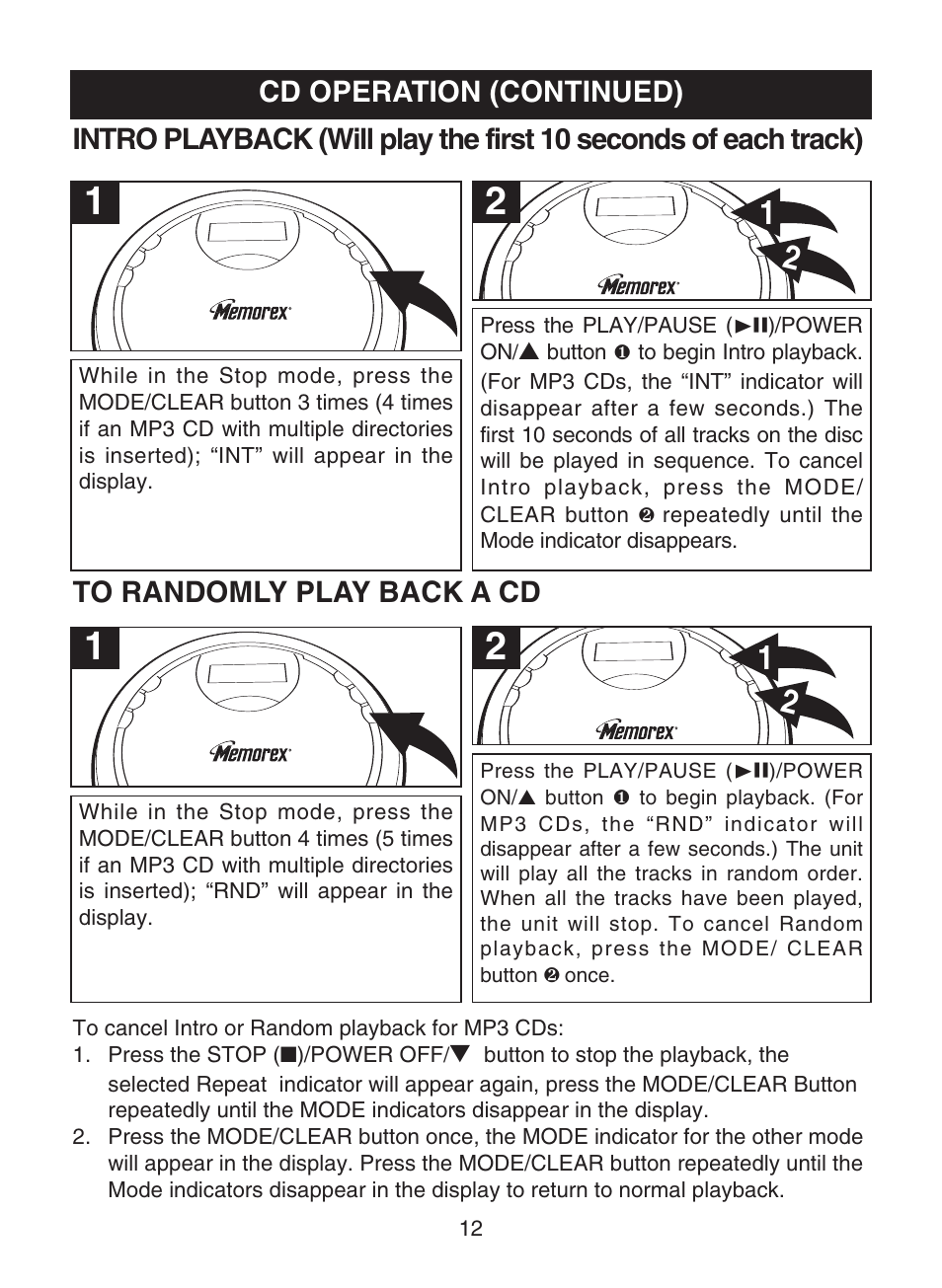 Memorex MPD8819 User Manual | Page 13 / 23