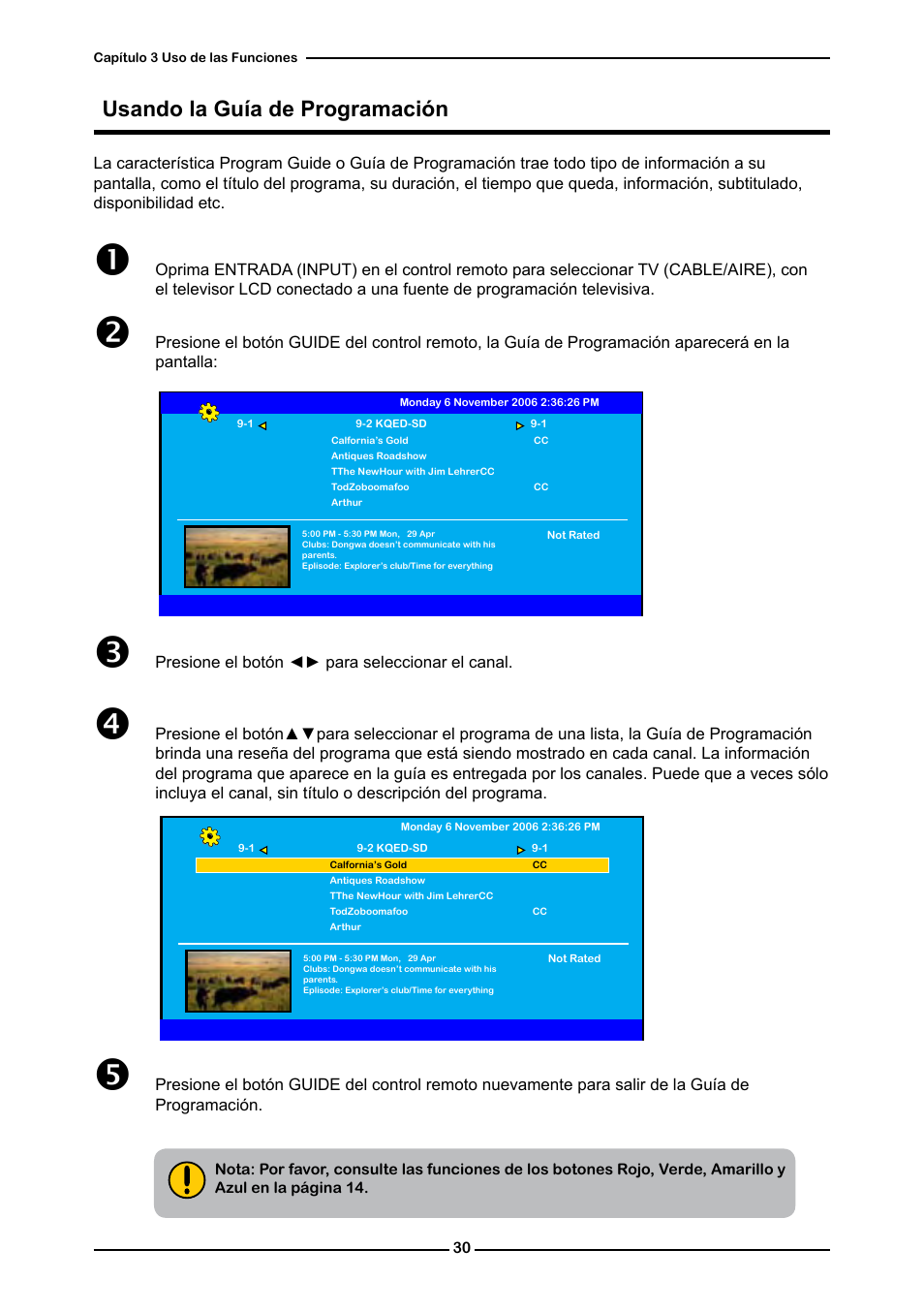 Usando la guía de programación | Memorex 1080p User Manual | Page 82 / 103