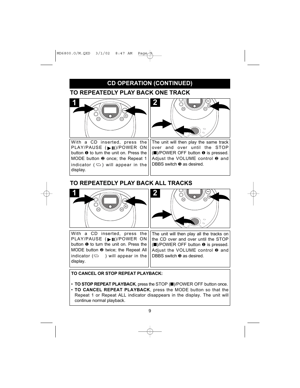 Memorex MD6800 User Manual | Page 10 / 15