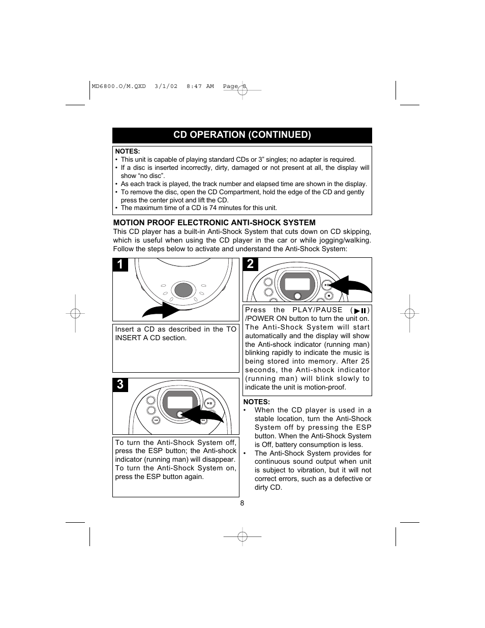 Memorex MD6800 User Manual | Page 9 / 15