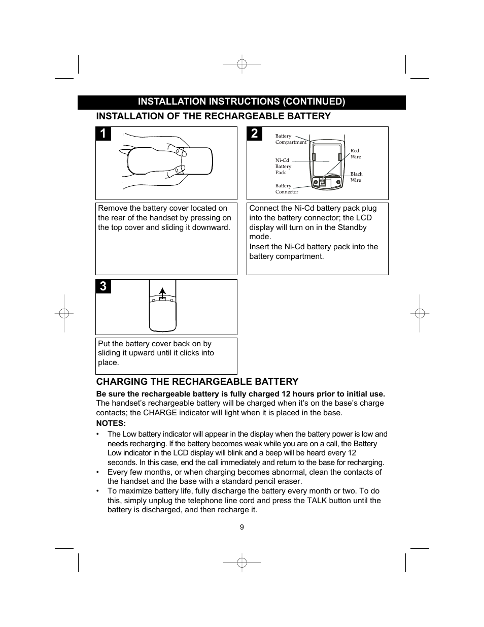 Installation instructions (continued) | Memorex MPH2410 User Manual | Page 10 / 37