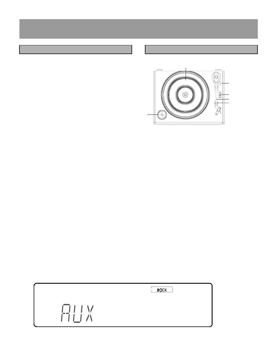 Turntable | Memorex MX5510 User Manual | Page 17 / 25