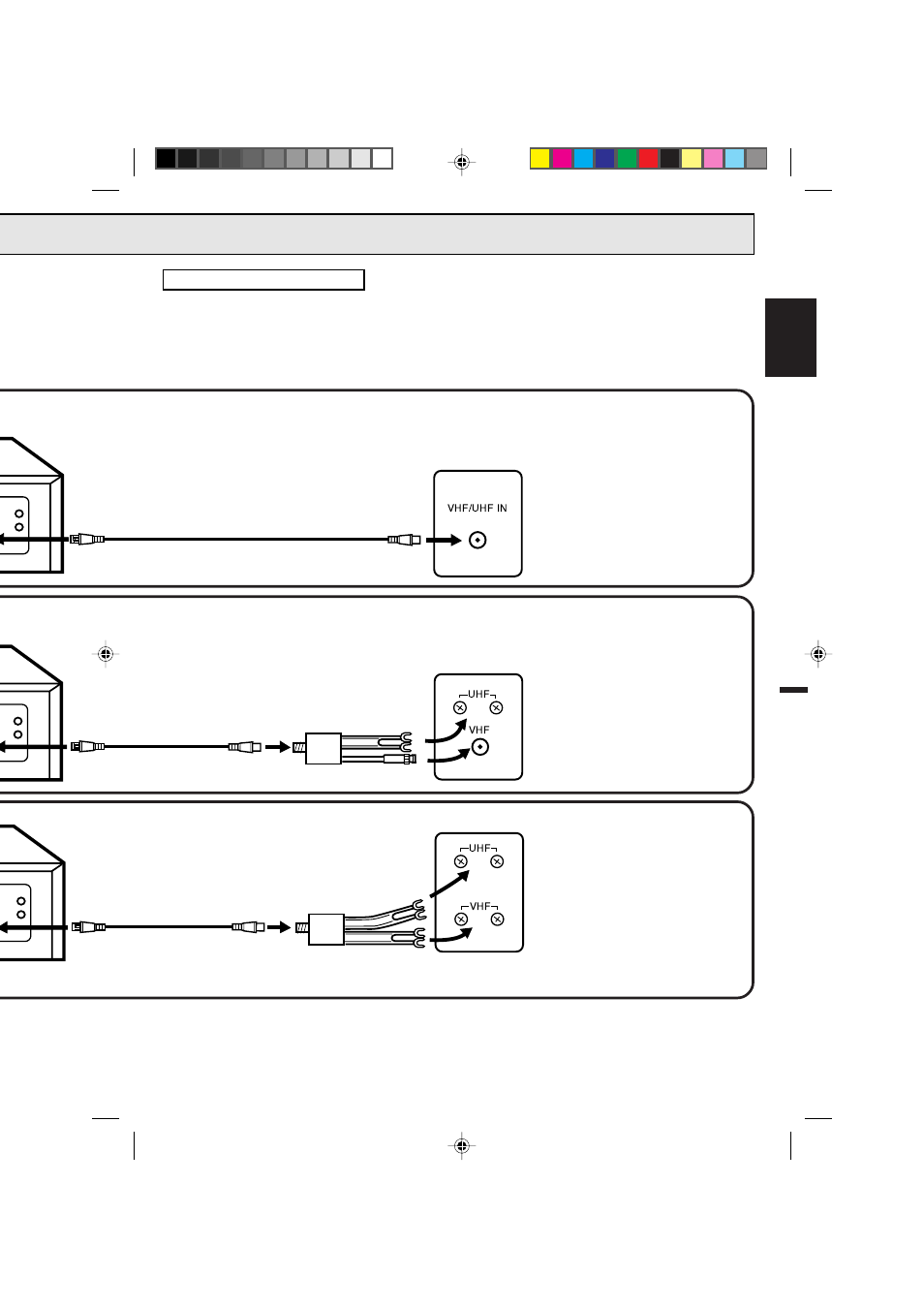 English, Vcr to tv connection | Memorex MVR4042 User Manual | Page 11 / 52