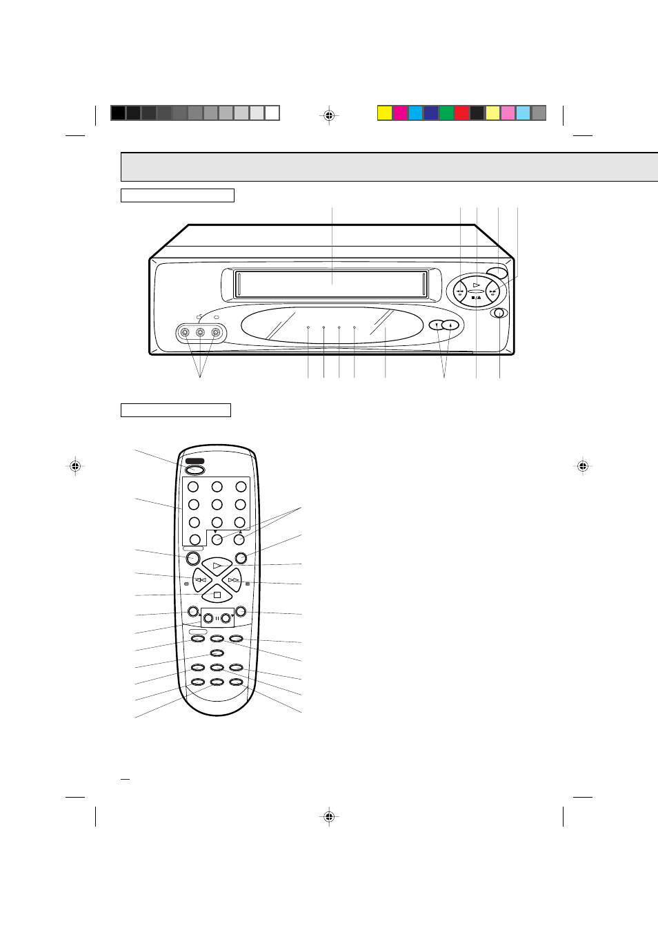 Ubicacion de los controles, Parte delantera control remoto | Memorex MVR4042 User Manual | Page 34 / 52