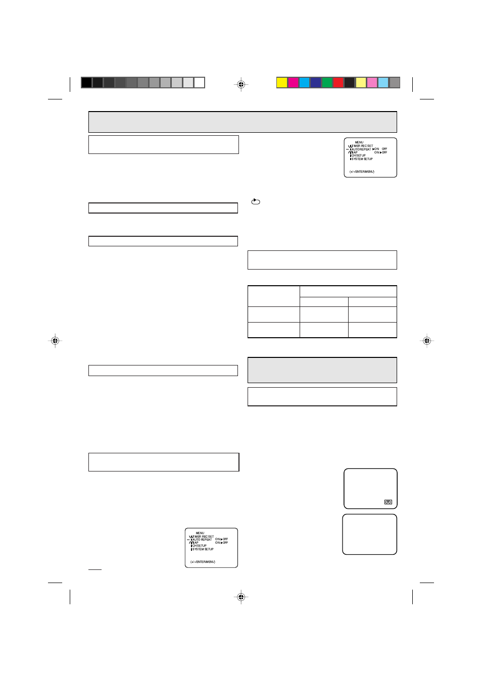 Reproduccion especial, Grabacion de un programa de tv, Avance cuadro a cuadro | Memorex MVR4042 User Manual | Page 44 / 52
