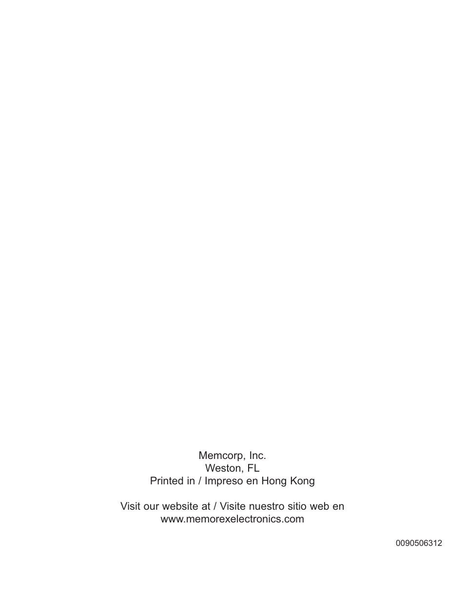 Memorex MT2025D User Manual | Page 76 / 76