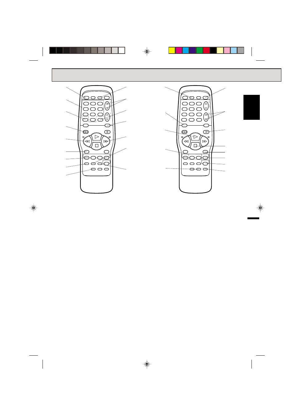 Remote control, Description of controls, English | Memorex MVT2140 User Manual | Page 9 / 29