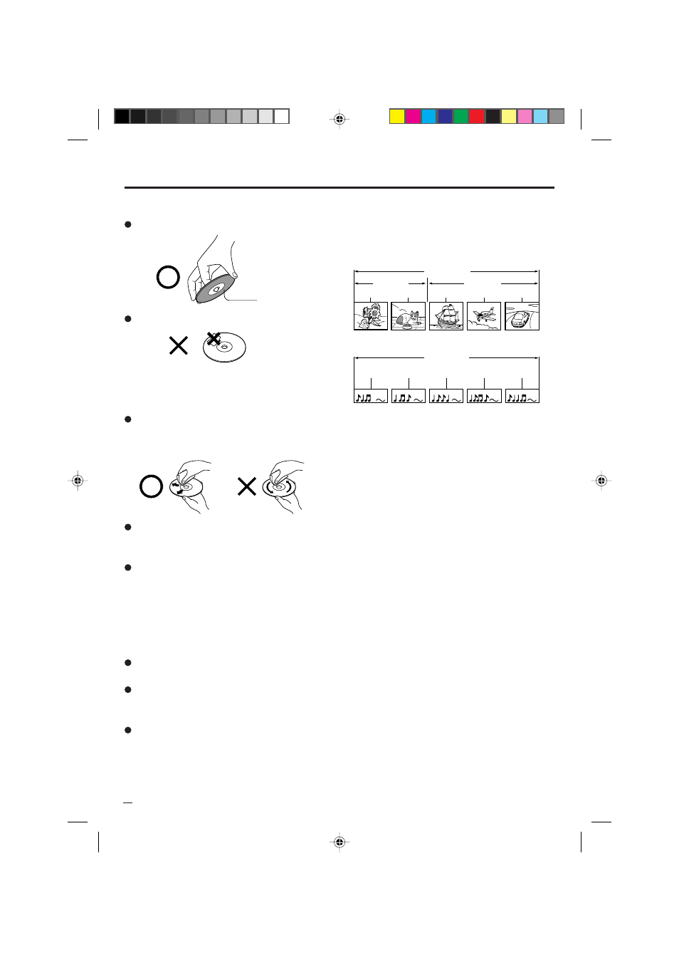 Notas sobre los discos, Manejo de los discos | Memorex MVD2019 User Manual | Page 50 / 90