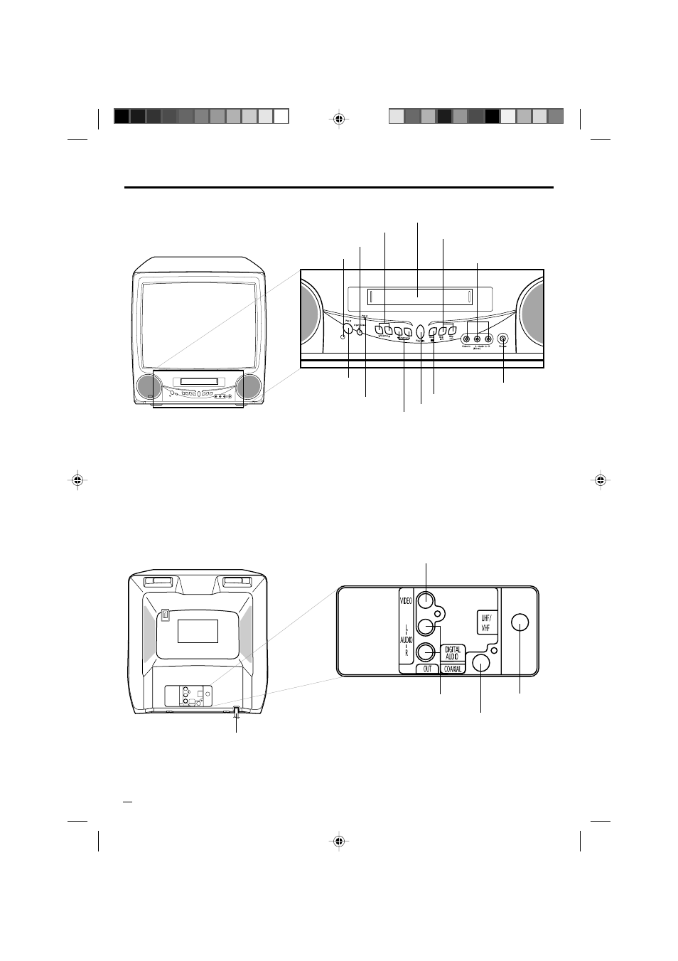 8partes y sus funciones, Delantera, Trasera | Memorex MVD2019 User Manual | Page 52 / 90